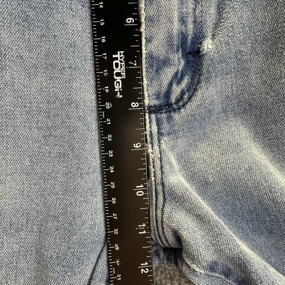 Vintage Wrangler Jeans Womens 8-10 Light Wash Blue Denim Straight Leg Made‎ USA